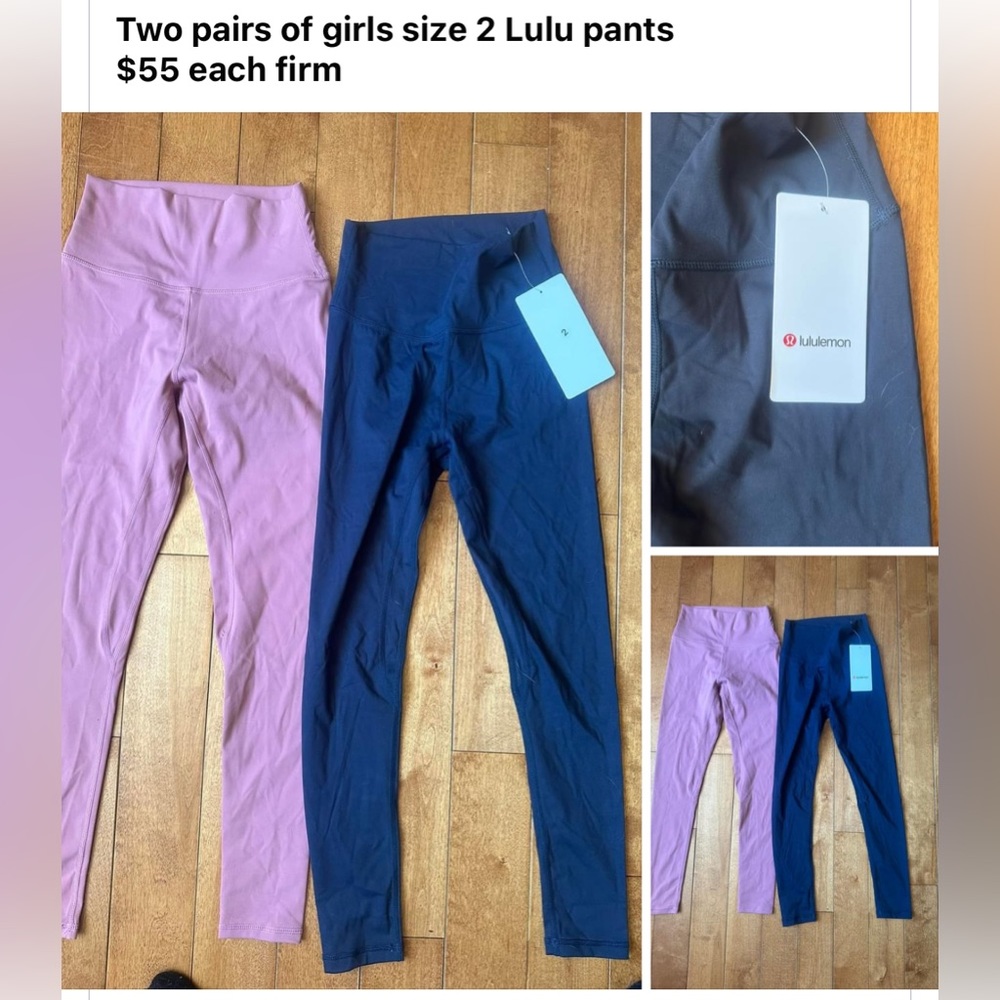 Lulu pants high waist